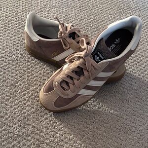 adidas Gazelle Brown and White Women's Shoes